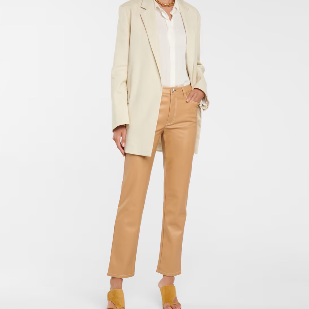 STAUD leather pants